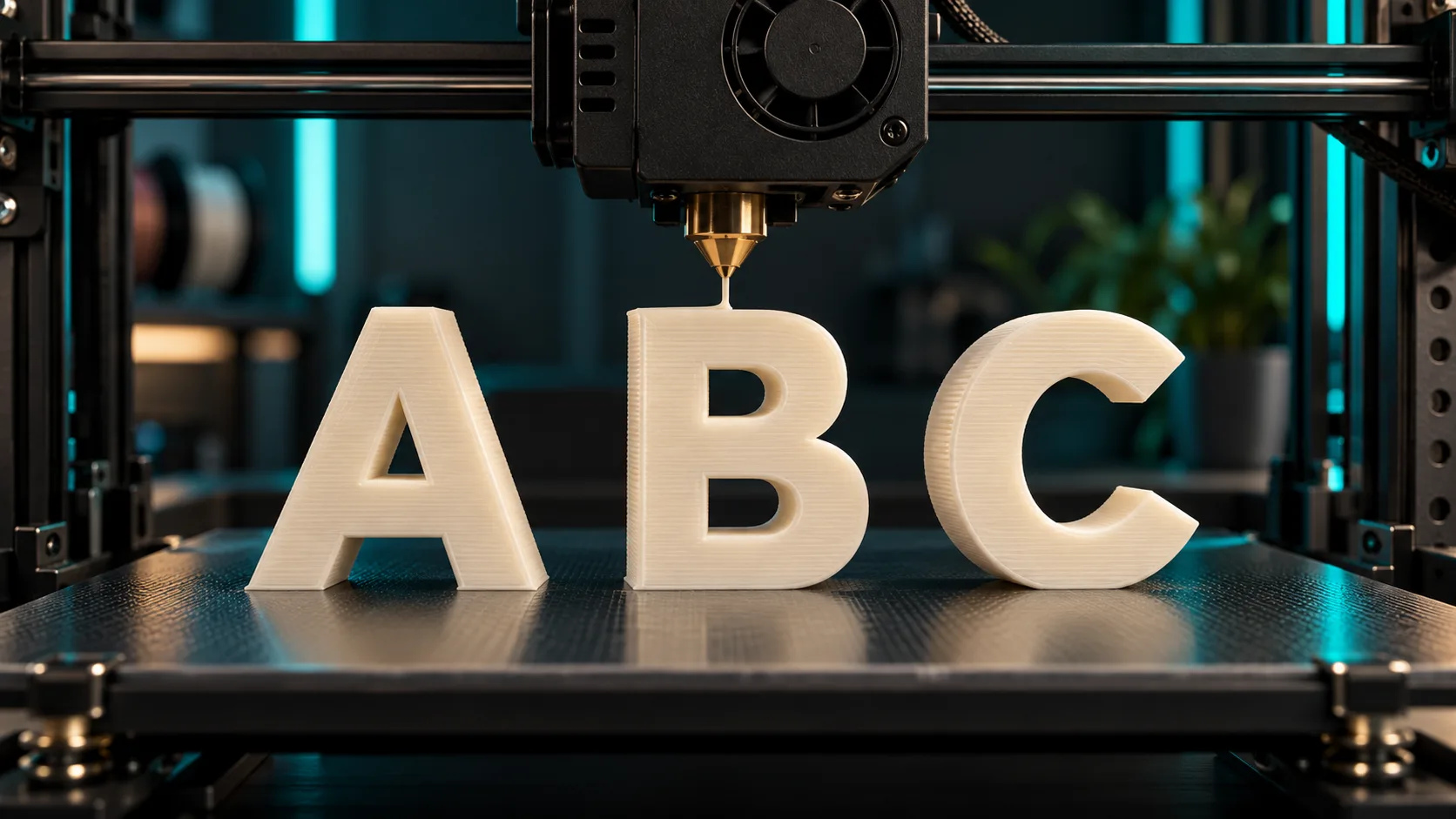 3D プリント用 3D テキスト: きれいに印刷できる名前、文字、記号を作成する