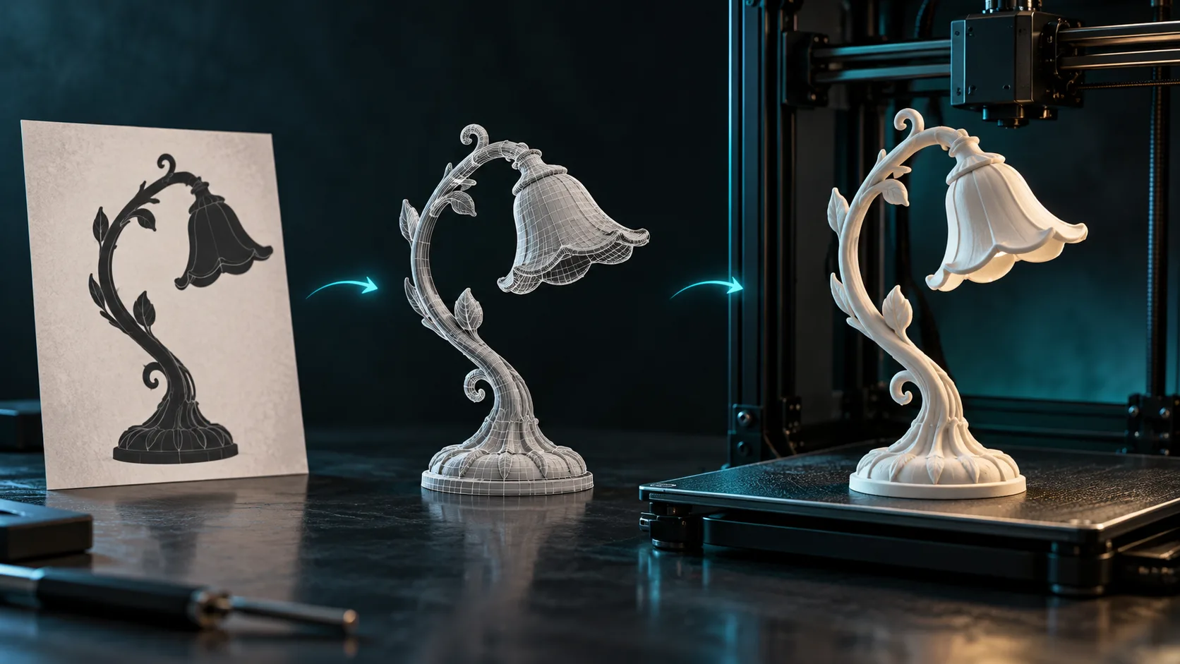 AI STL Generator — Create Printable STL Files from Images & Text