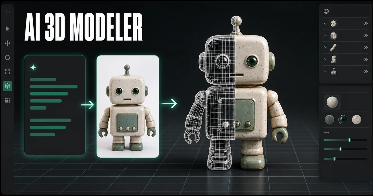 Magic3D 3D-model concept workflow